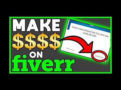 How To Make Money On Fiverr 2023– Make Your First $1000 Online TODAY!!!