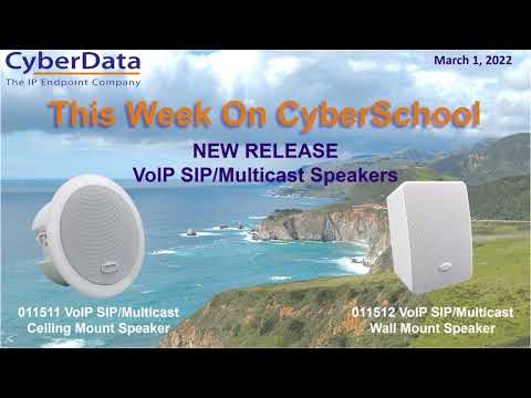 VoIP SIP/Multicast Speaker Launch