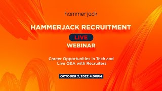 Live Recruitment Webinar - Tech Roles