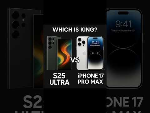 Samsung S25 Ultra vs iPhone 17 Pro Max   #smartphone #s25ultra #iphone17 #iphonevssamsung