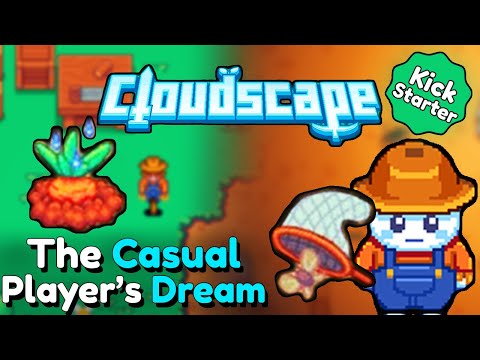 Cloudscape | Stardew Valley And Animal Crossings Child