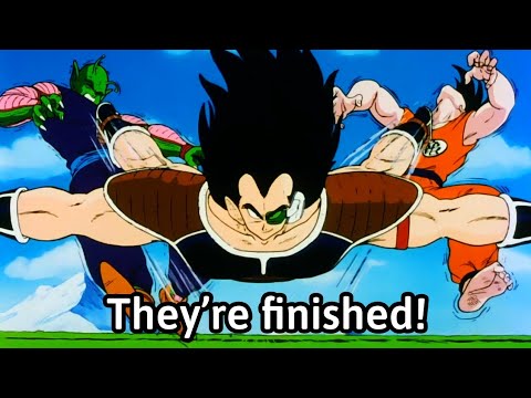 When Goku teamed with his nemesis to JUMP Raditz!