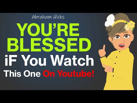 You're Blessed To Have Found This Video!🕊️ Abraham Hicks 2025