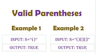 Valid Parentheses||LeetCode 20