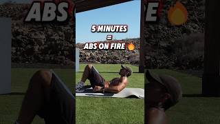 5-Minute Killer Abs Workout | Burn Belly Fat Fast! 🔥 #absworkout #absworkoutchallenge
