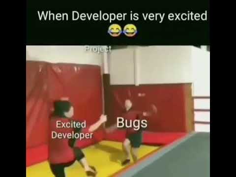 When developer very excited | Fresher's for first project | programming life