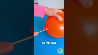 Unbelievable! 🤯 Physics Trick to Wow Kids! 🎈✨ #MindBlown #ScienceFun