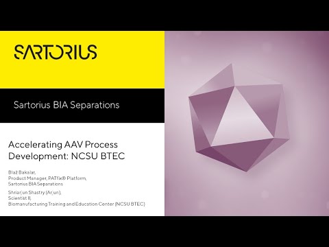 Accelerating AAV Process Development: NCSU BTEC