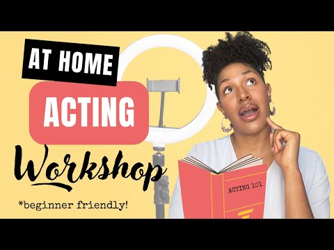 How to improve Acting skills AT HOME