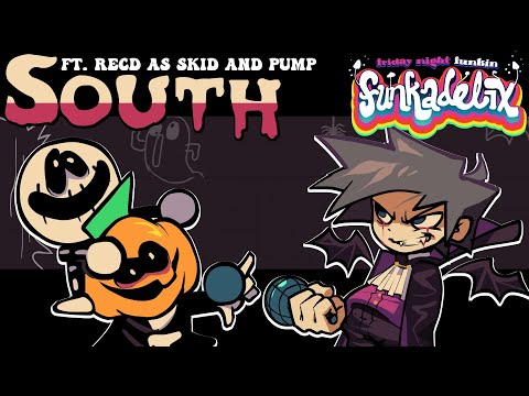SOUTH w/ LYRICS (ft. @recorderdude ) - Friday Night Funkin': FUNKADELIX REMIX