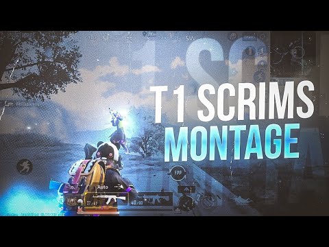 T1 Scrims Frags Highlight | Bgis Day 5 | #bgmi #pubg #scrimshighlights #T1