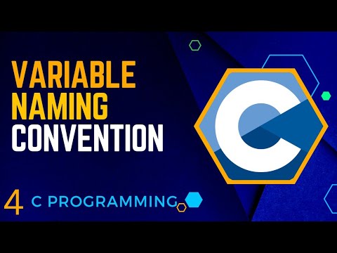 4 Variable Naming Conventions  | C Programming @Dhanashree2830