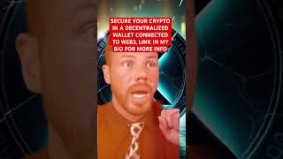 Secure your crypto in a decentralized web3 wallet. #xrp #crypto #xrpnews #web3 #fyp #viral #btc