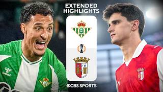 Real Betis vs. Braga: Extended Highlights | UEL Quarterfinals - Leg 2 | CBS Sports Golazo