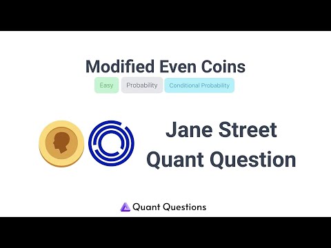 Modified Even Coins - Jane Street Quant Interview Question