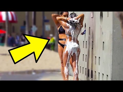 SOAPY SHAMPOO PRANK ON GIRLS! #funnyvideos #viral #new