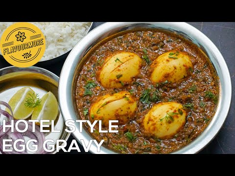 Restaurant-Style Egg Gravy | Hotel-Style Egg Gravy | Egg Gravy Recipe | Egg Curry