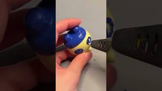 Cute Blue Buddy in 3D Pen#3DPenFun #3Dart #CuteToy #DIY #BlueCharacter #3DpenModel #Crafts
