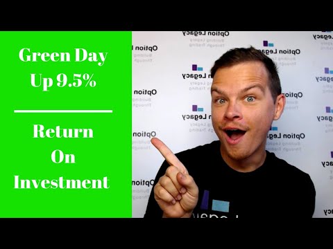✅Green Day✅ up 9% Growth today.