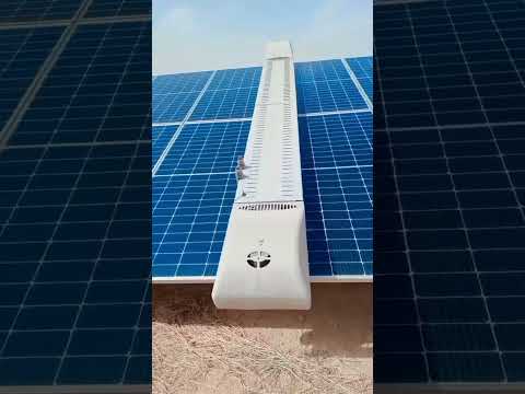 Solar panel cleaning Sol bright robot 🤖🤖#youtubeshorts