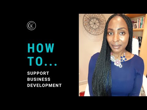 How To Support Business Development