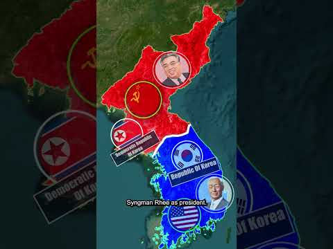 Why Are There 2 Koreas🤔? | #northkorea #southkorea