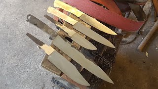 Belt grinder techniques! How to grind a knife