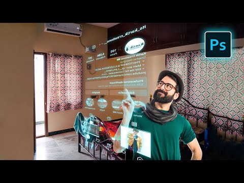 Create Hologram Effect in Photoshop..✌🏼✌🏼 #shorts #photoshop #viral #edit