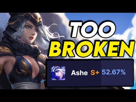Playing Ashe, The Most Broken ADC Post Crit Item REWORK