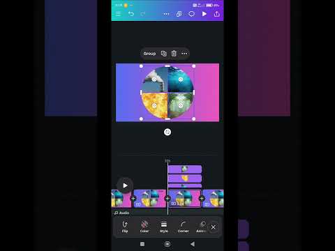 Canva Animation Challenge Begins! day 1: 4 Elements Animation |