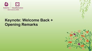 Keynote: Welcome Back + Opening Remarks