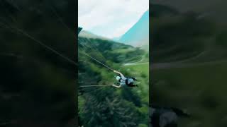 Fpv pilot meets speedflyer! | #shorts