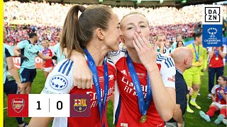 HIGHLIGHTS | Arsenal FC vs. Barcelona FC - UEFA Women's Champions League 24-25 (Deutsch)