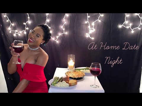 Romantic Stay At Home Date Night| DIY date night| Cook with me| Creative Date ideas