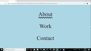 wave underline effect with HTML and CSS
