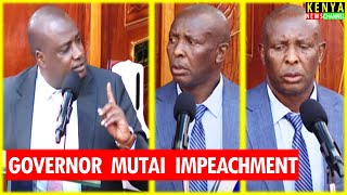 Funny MCA cornered by Sharp Lawyer in Senate during Kericho Governor Erick Mutai impeachment