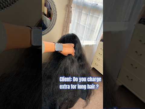 BRAIDERS DO YOU CHARGE EXTRA FOR LONG OR THICK HAIR‼️🤔#short #hairstyle #braids #hair #tutorial