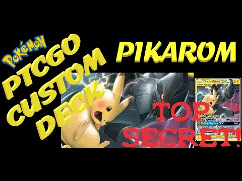 HOW TO BUILD A CUSTOM PTCGO DECK (PIKAROM) || CUSTOM POKEMON ONLINE DECK SECRETS