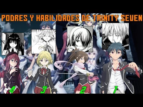 EXPLICACIÓN: PODERES Y HABILIDADES DE LOS PERSONAJES DE TRINITY SEVEN