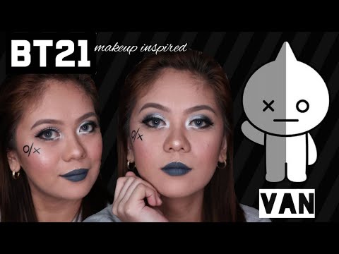 Makeup Inspired Series: BT21 Character VAN | Makeup Tutorial