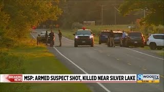 MSP: Armed man dead after manhunt in Mears