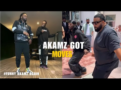 Akamz’s FUNNY DANCE Moves Will Make You Cry Laughing! 😂 | #shorts #funnydance #akamzdance