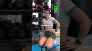 Her Kettlebell ABS WORKOUT!😳