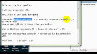 how to hack internet speed English Tutorial- Tricks Bazar