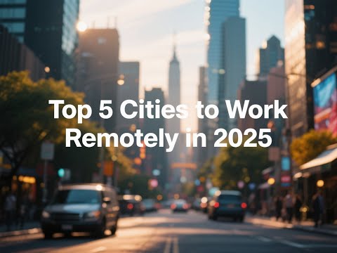 Work From Anywhere: Best Cities for Remote Workers in 2025