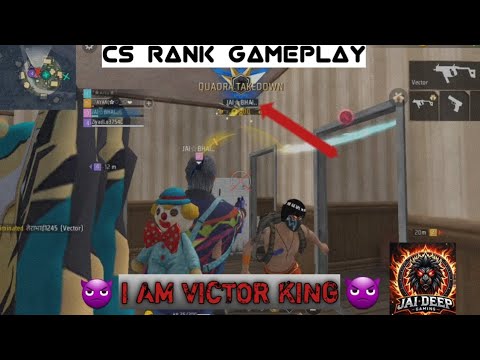 FREE FIRE | GAMEPLAY | CS RANK PLAY