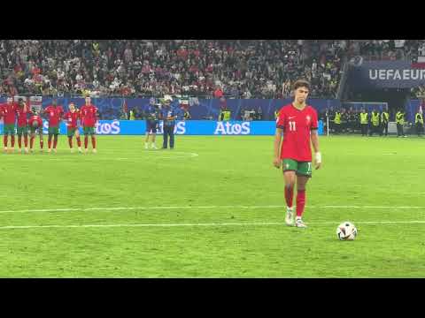 Portugal vs France full Penalty fan cam  Cristiano Ronaldo and Pepe cry Euro 2024 1080p
