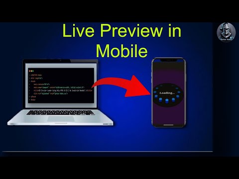 VS Code Live Preview on Mobile | Laptop ki Coding Phone par Dekho!  |Live Preview|#vscode#vscodetips