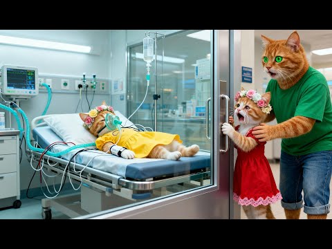 Mama & Daddy Cat’s Struggle to Save Their Dying Kitten 😿❤️ sad cat story । emotional cat story