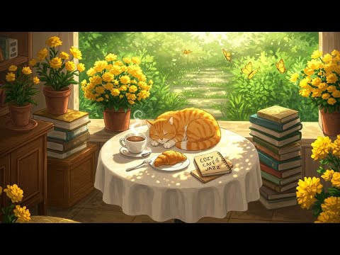 Friday Flow☀️Coffee Shop Lofi Hip Hop Music to Help You Work Productively & Chill Before the Weeked